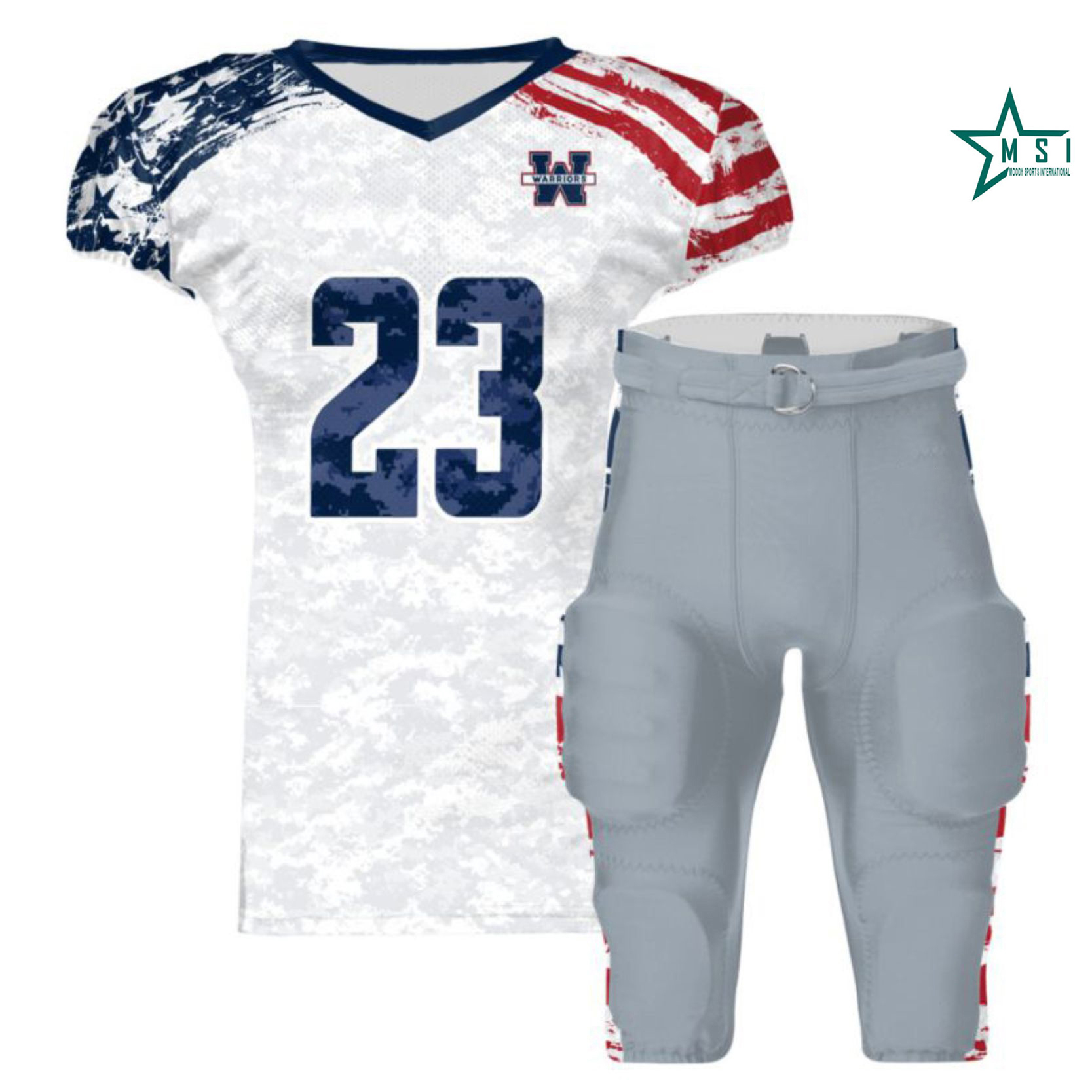 AMERICAN FOOTBALL UNIFORM